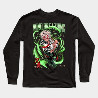 Demon Slayer Wind Pillar Long Sleeve T-Shirt